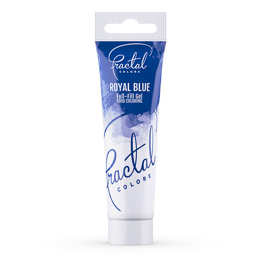 Fractal gél állagú ételfesték - Royal Blue - királykék